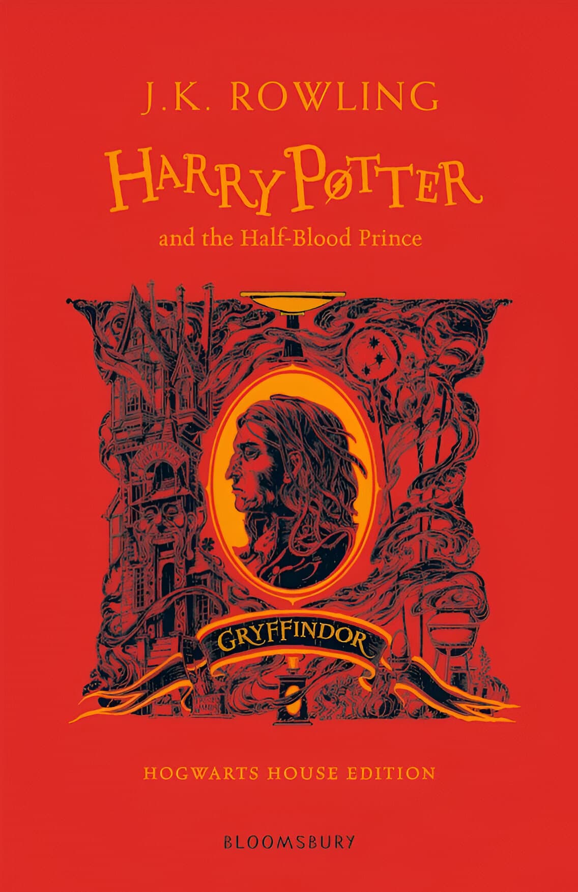 Cover of Harry Potter and the Half-Blood Prince by J.K. Rowling