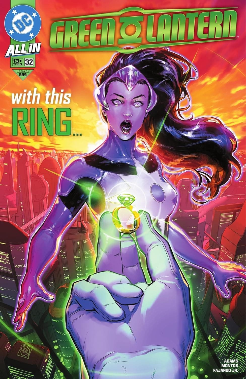 Cover of Green Lantern (2023-) #3 by Jeremy Adams
