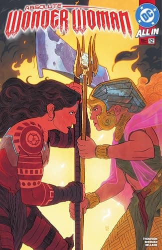 Cover of Absolute Wonder Woman #12 by Kelly Thompson