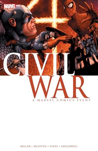 Cover of Civil War by Mark Millar