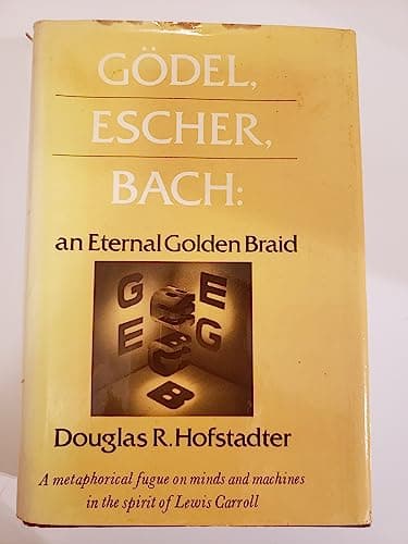 Cover of Gödel, Escher, Bach: An Eternal Golden Braid by Douglas R. Hofstadter