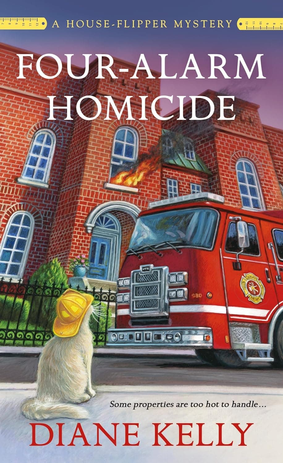 Cover of Four-Alarm Homicide by Diane Kelly