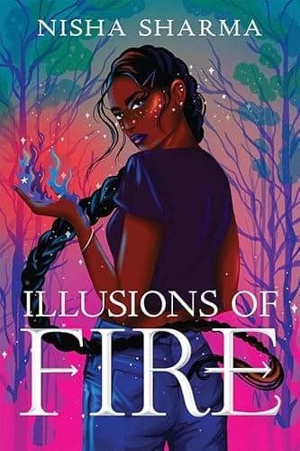 Cover of Illusions of Fire by Nisha Sharma