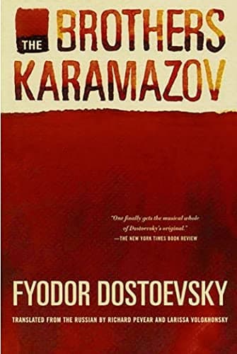 Cover of The Brothers Karamazov by Fyodor Dostoevsky