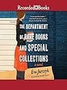 Cover of The Department of Rare Books and Special Collections by Eva Jurczyk
