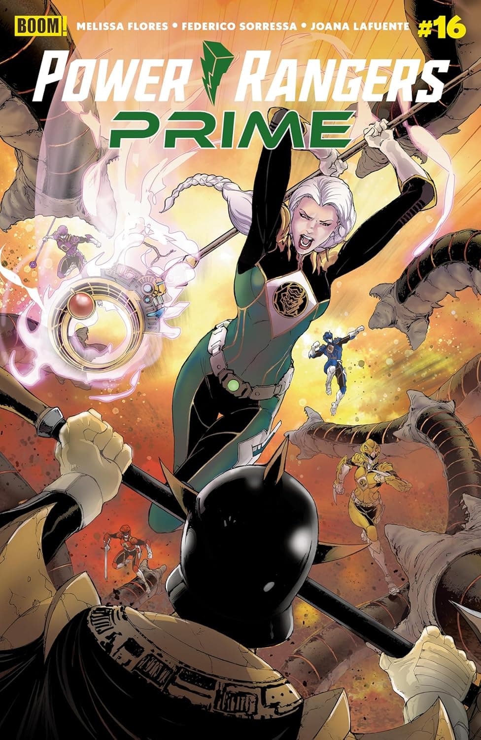 Cover of Power Rangers Prime, Vol. 1 by Melissa Flores