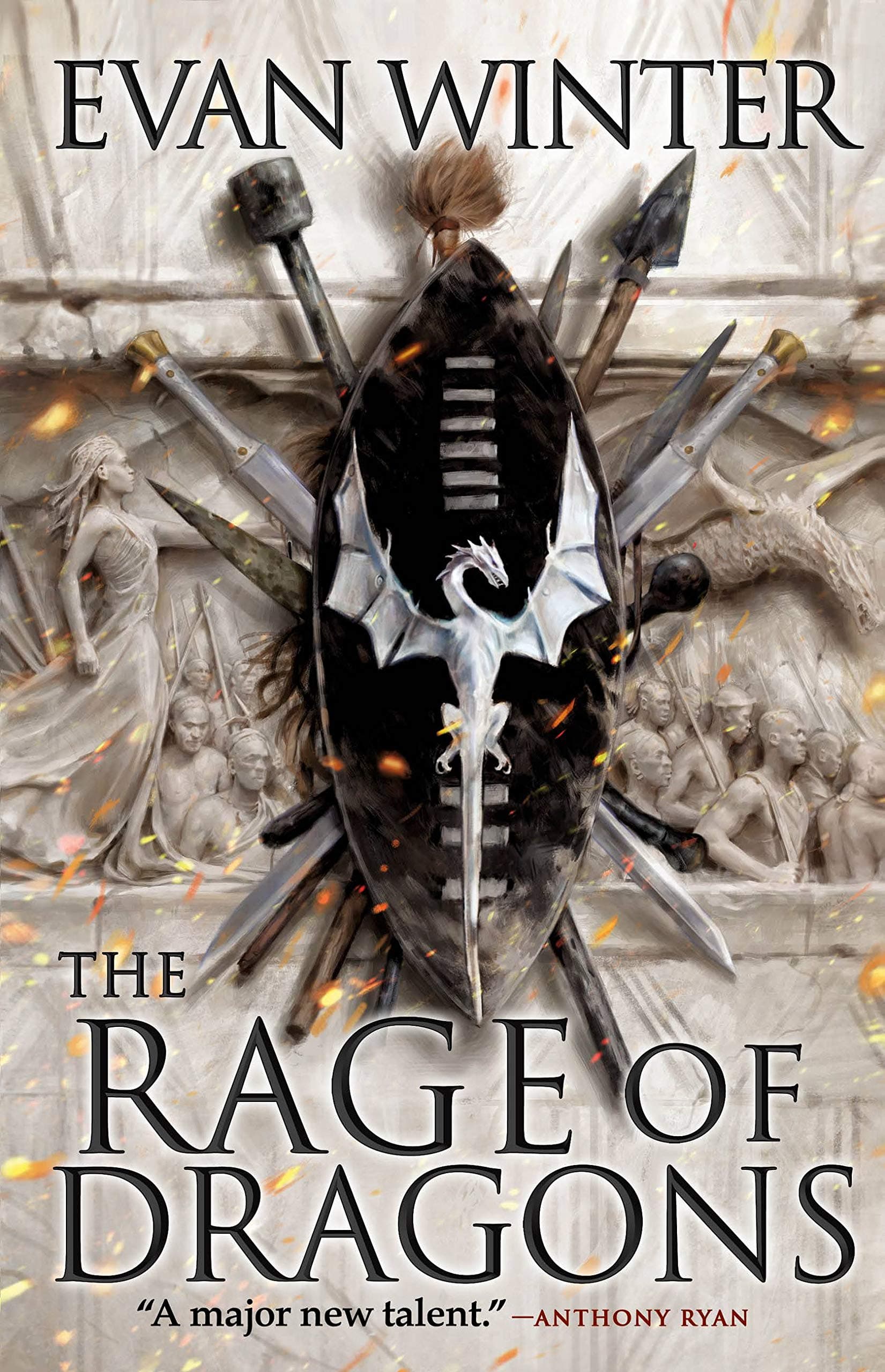 Cover of The Rage of Dragons by Evan Winter