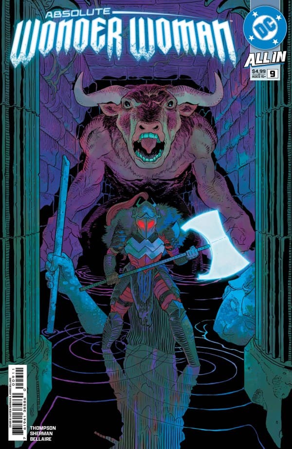 Cover of Absolute Wonder Woman #9 by Kelly Thompson