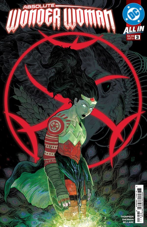 Cover of Absolute Wonder Woman #3 by Kelly Thompson