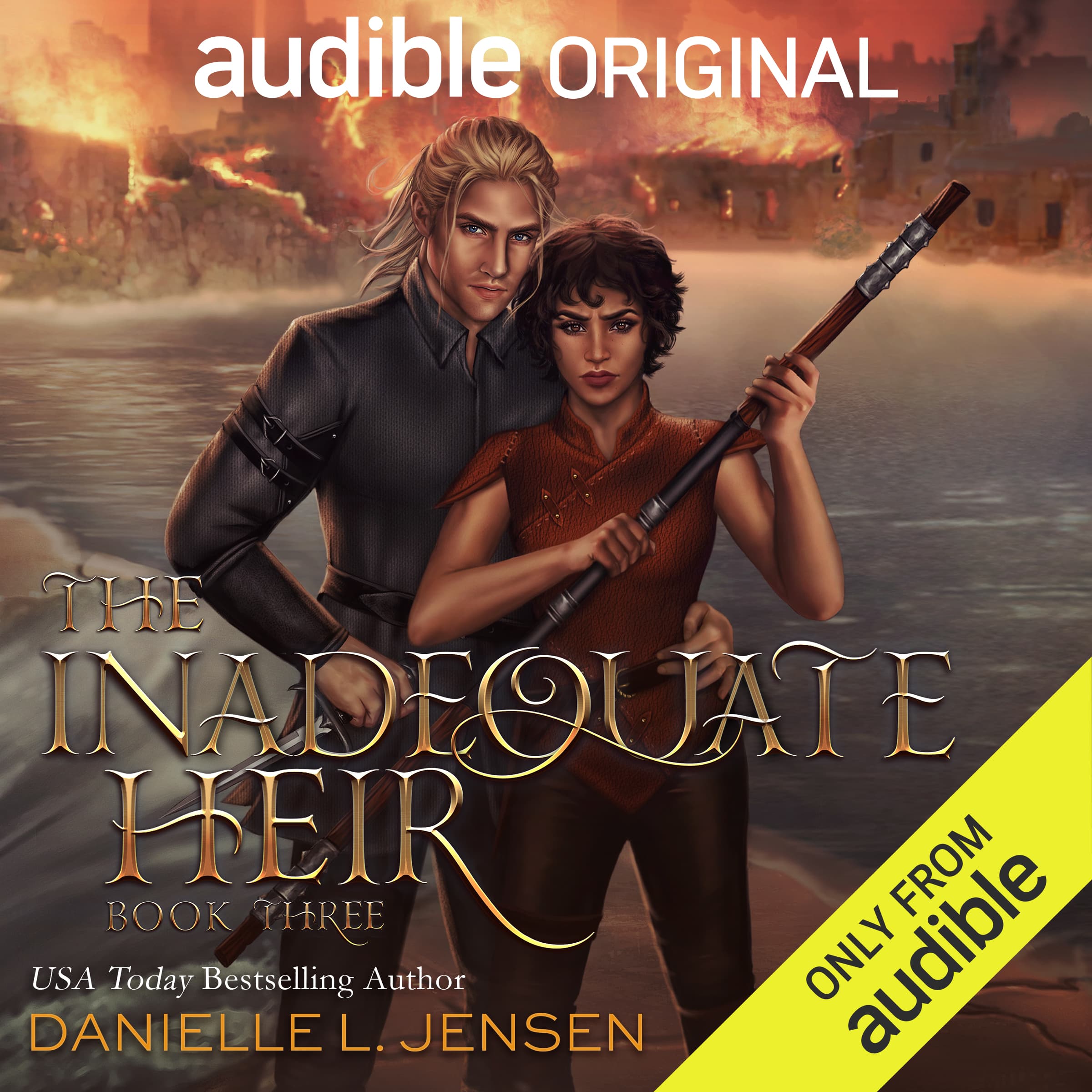 Cover of The Inadequate Heir by Danielle L. Jensen