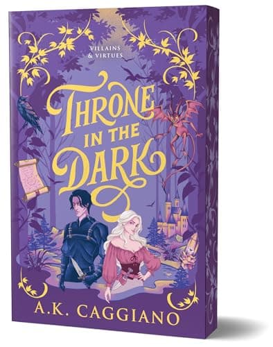 Cover of Throne in the Dark (Deluxe Edition): A Novel by A.K. Caggiano