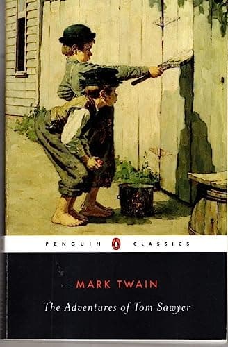 Cover of The Adventures of Tom Sawyer by Mark Twain