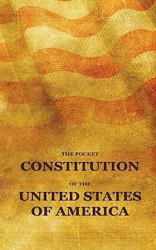Cover of Pocket Constitutionof the United States of America US Constitution Book, Bill of Rights and Declaration of Independence Travel Size by Pocket constitution