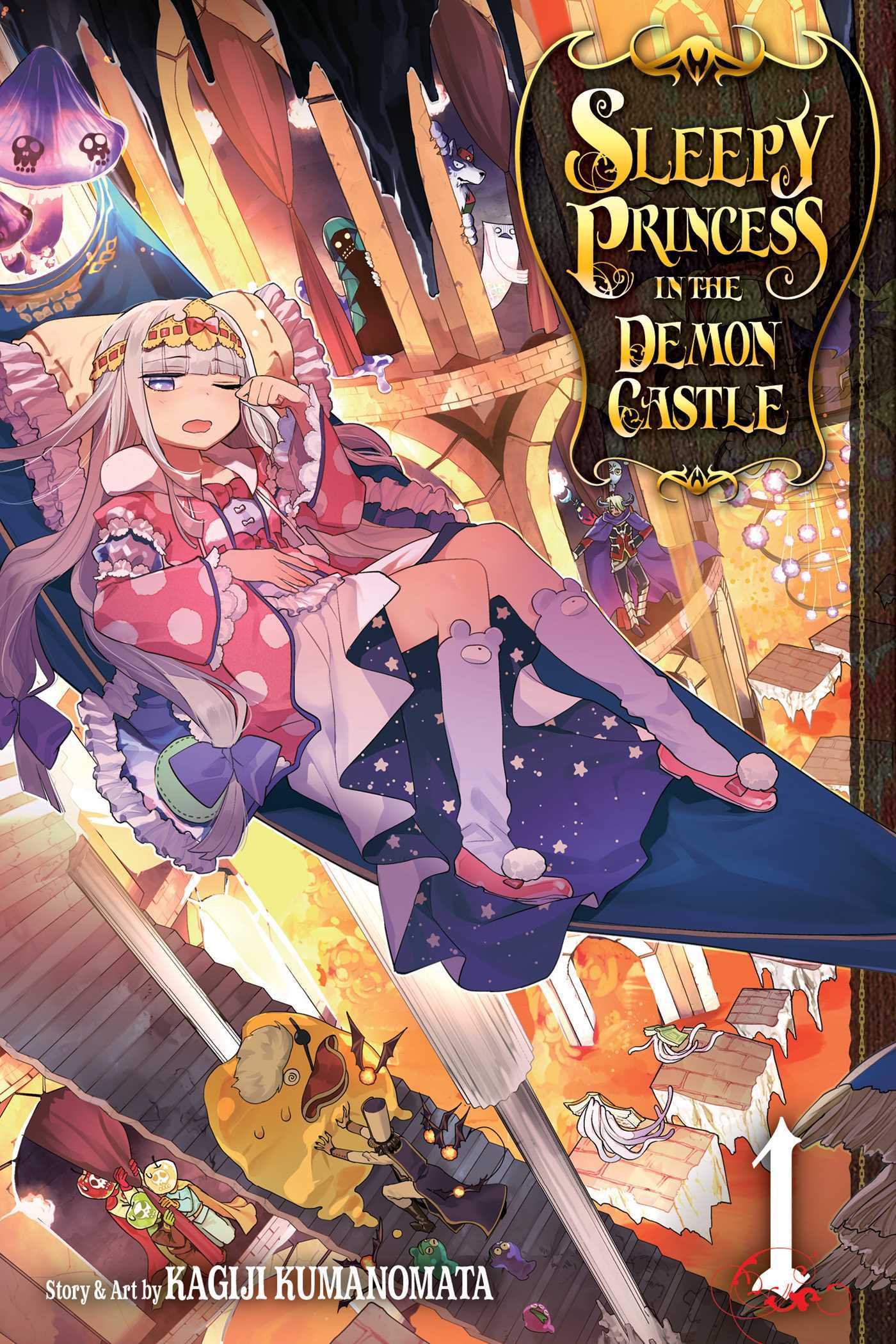 Cover of Sleepy Princess in the Demon Castle, Vol. 1 by Kagiji Kumanomata