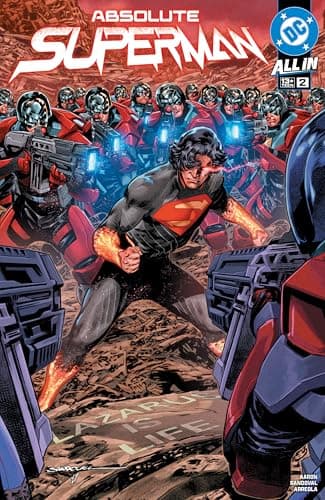 Cover of Absolute Superman #2 by Jason Aaron