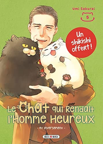 Cover of Le Chat qui Rendait l'Homme Heureux - Et Inversement T05 by Umi Sakurai