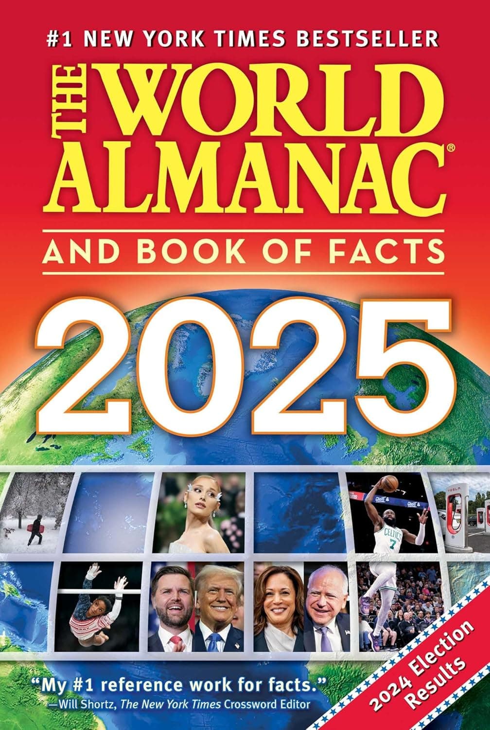 Cover of The World Almanac and Book of Facts 2025 by Sarah Janssen