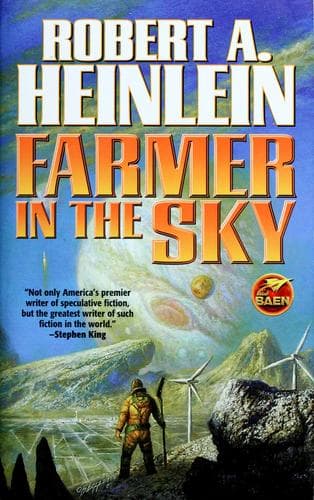 Cover of Farmer in the sky by Robert A. Heinlein