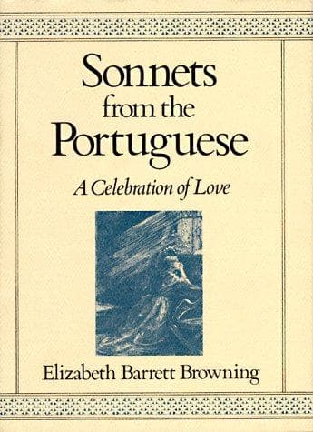Cover of Sonnets from the Portuguese by Elizabeth Barrett Browning