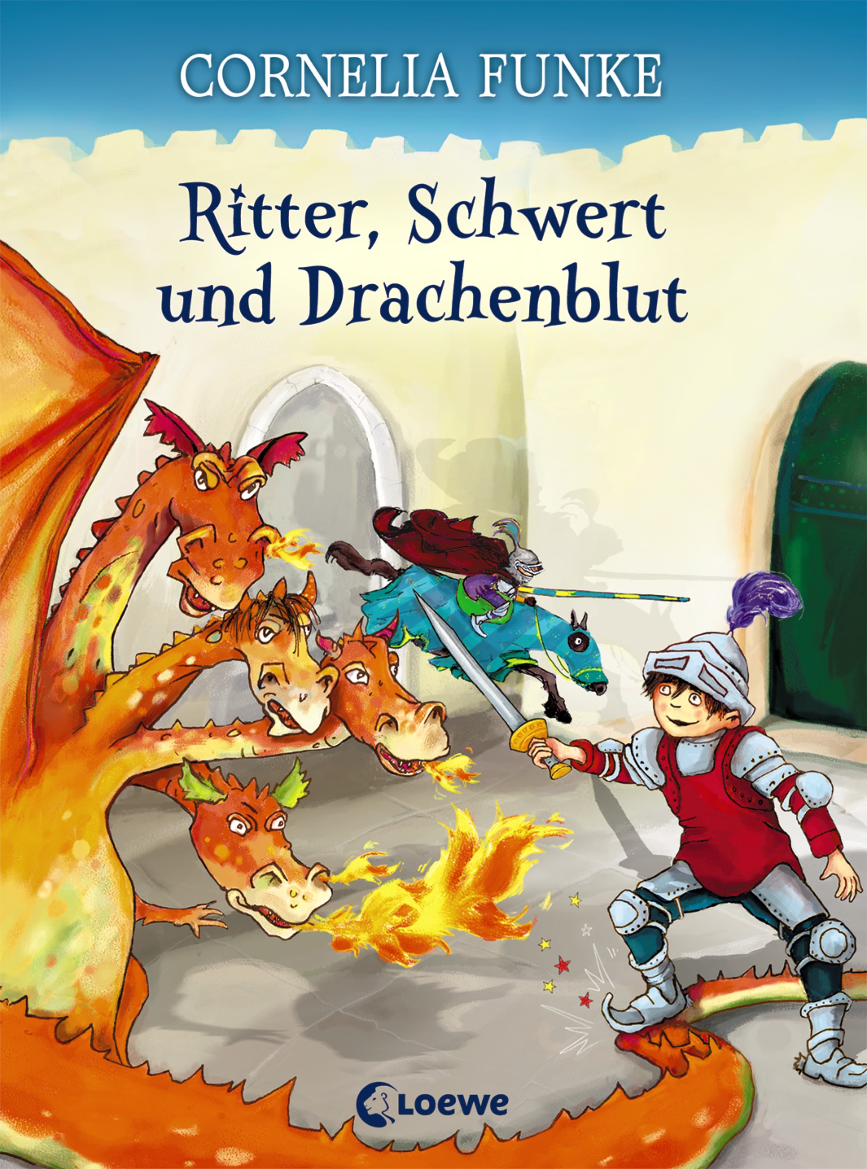Cover of Ritter, Schwert und Drachenblut by Cornelia Funke