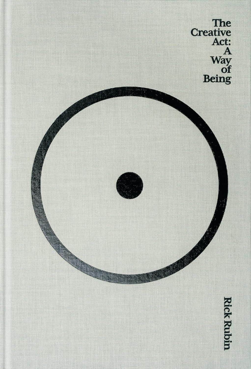 Cover of The Creative Act: A Way of Being by Rick Rubin