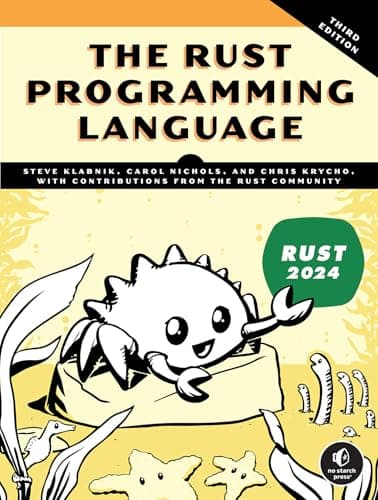 Cover of The Rust Programming Language, 3rd Edition by Steve Klabnik
