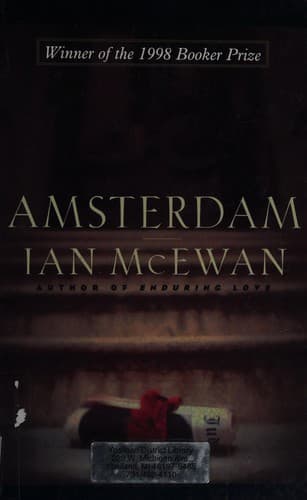 Cover of Amsterdam by Ian McEwan