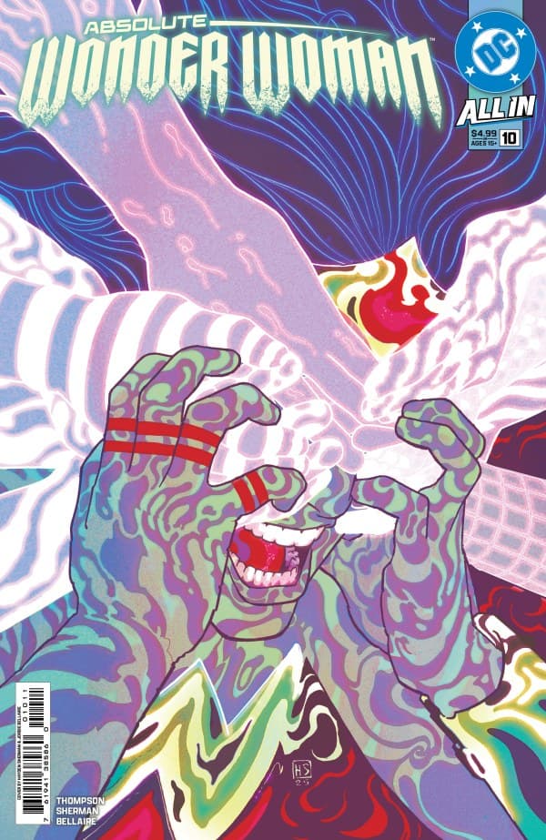 Cover of Absolute Wonder Woman #10 by Kelly Thompson