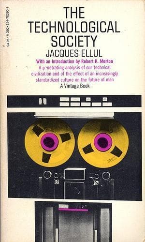 Cover of The Technological Society by Robert K. Merton