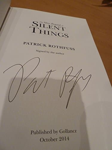Cover of The Slow Regard of Silent Things by Patrick Rothfuss
