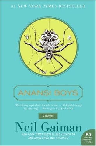 Cover of Anansi Boys by Neil Gaiman