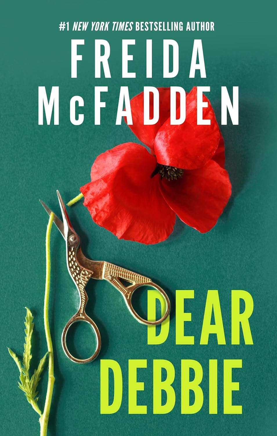 Cover of Dear Debbie by Freida McFadden