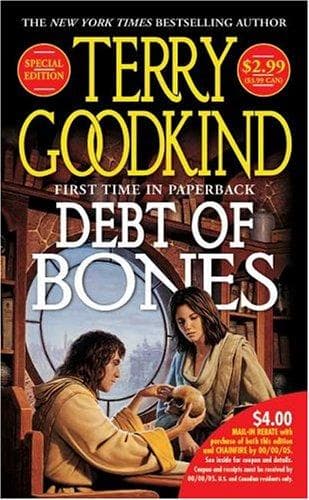 Cover of Debt of Bones by Terry Goodkind