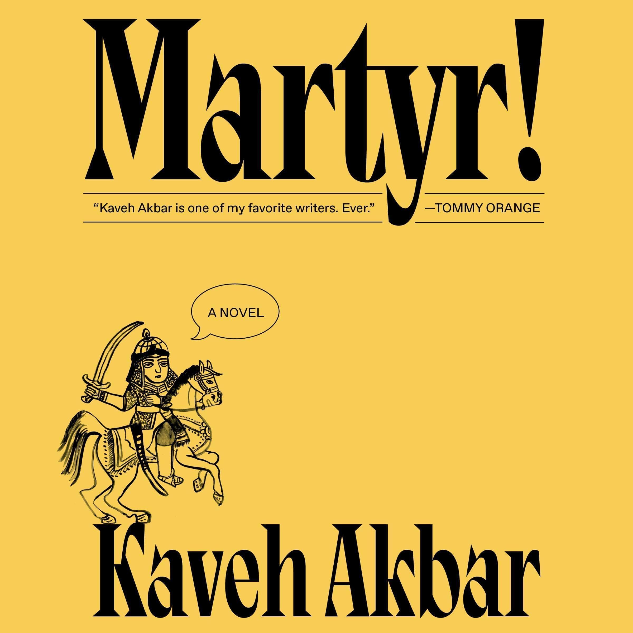 Cover of Martyr! by Kaveh Akbar