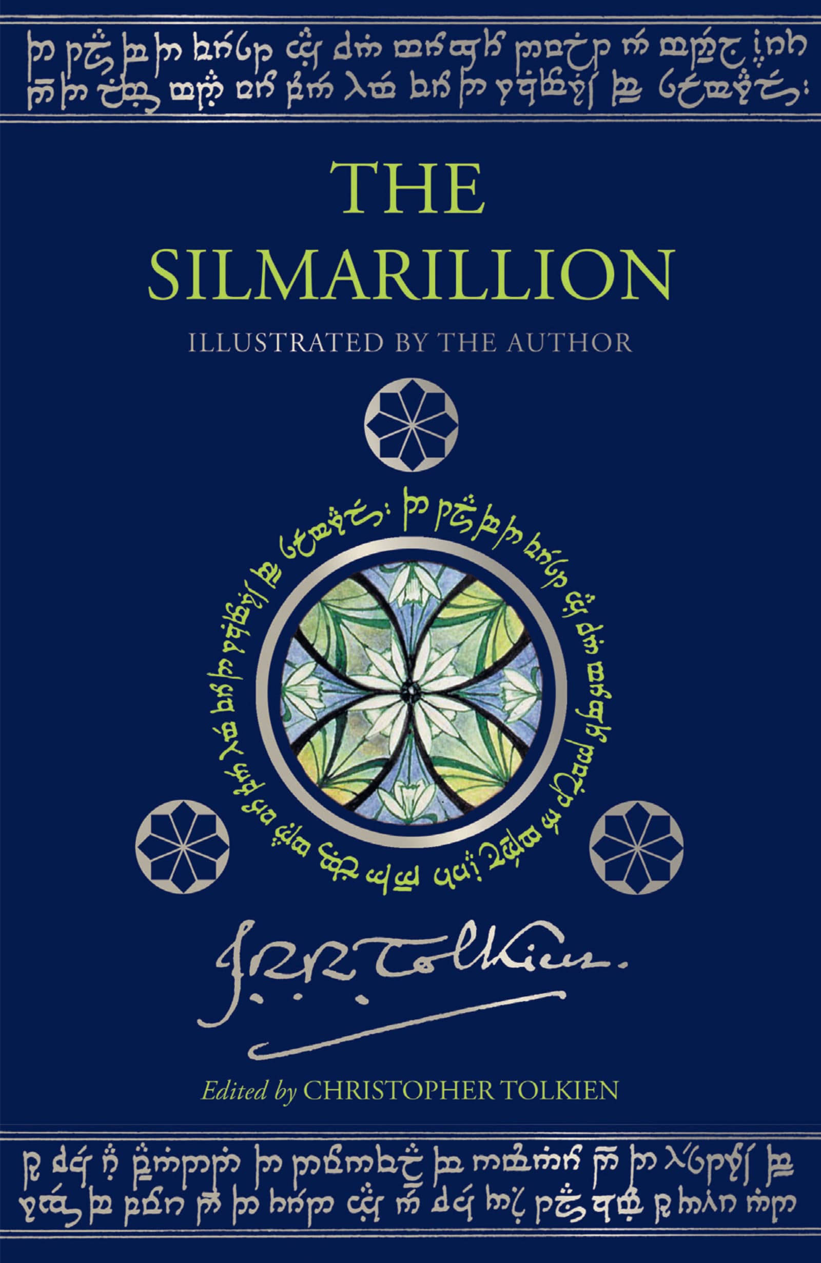 Cover of The Silmarillion: Illustrated by J.R.R. Tolkien (Tolkien Editions) by J.R.R. Tolkien