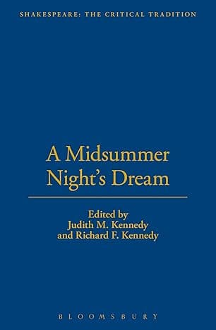 Cover of A Midsummer's Night Dream by Judith M. Kennedy