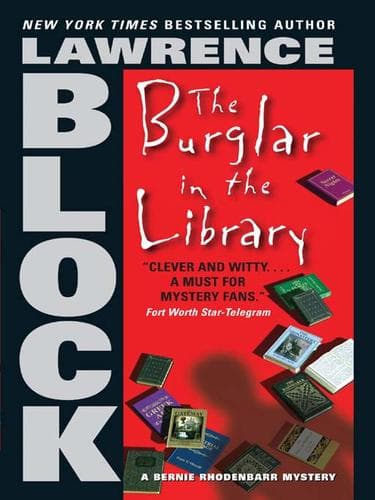 Cover of The Burglar in the Library by Lawrence Block