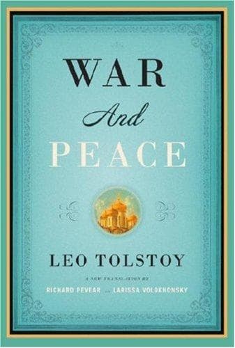 Cover of War and Peace by Leo Tolstoy