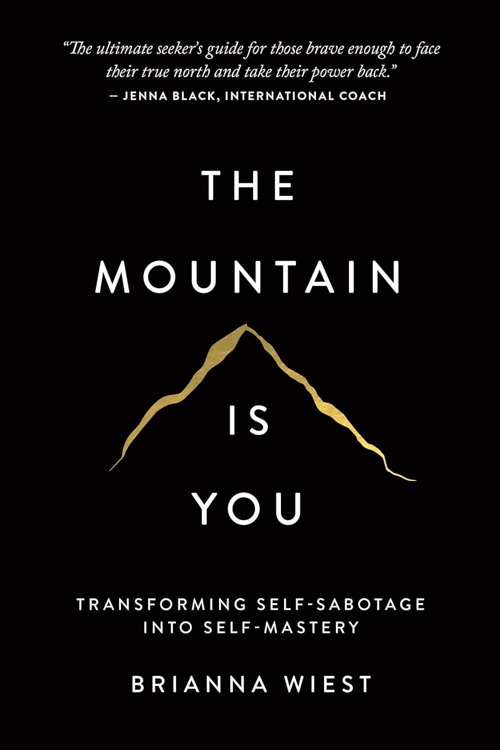 Cover of The Mountain Is You: Transforming Self-Sabotage Into Self-Mastery by Brianna Wiest