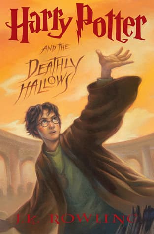 Cover of Harry Potter and the Deathly Hallows by J.K. Rowling