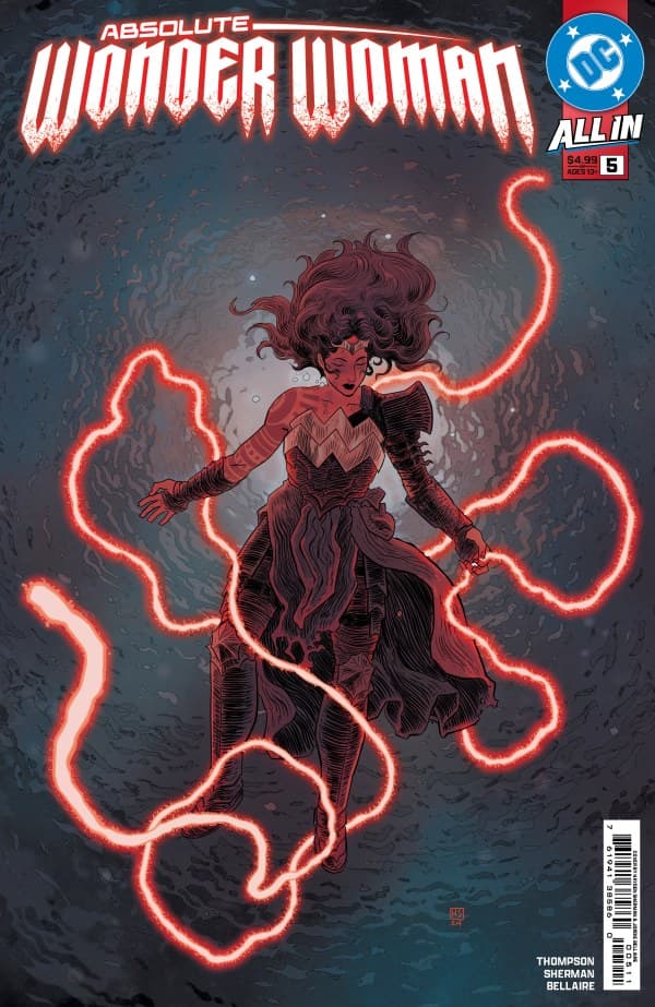 Cover of Absolute Wonder Woman #5 by Kelly Thompson