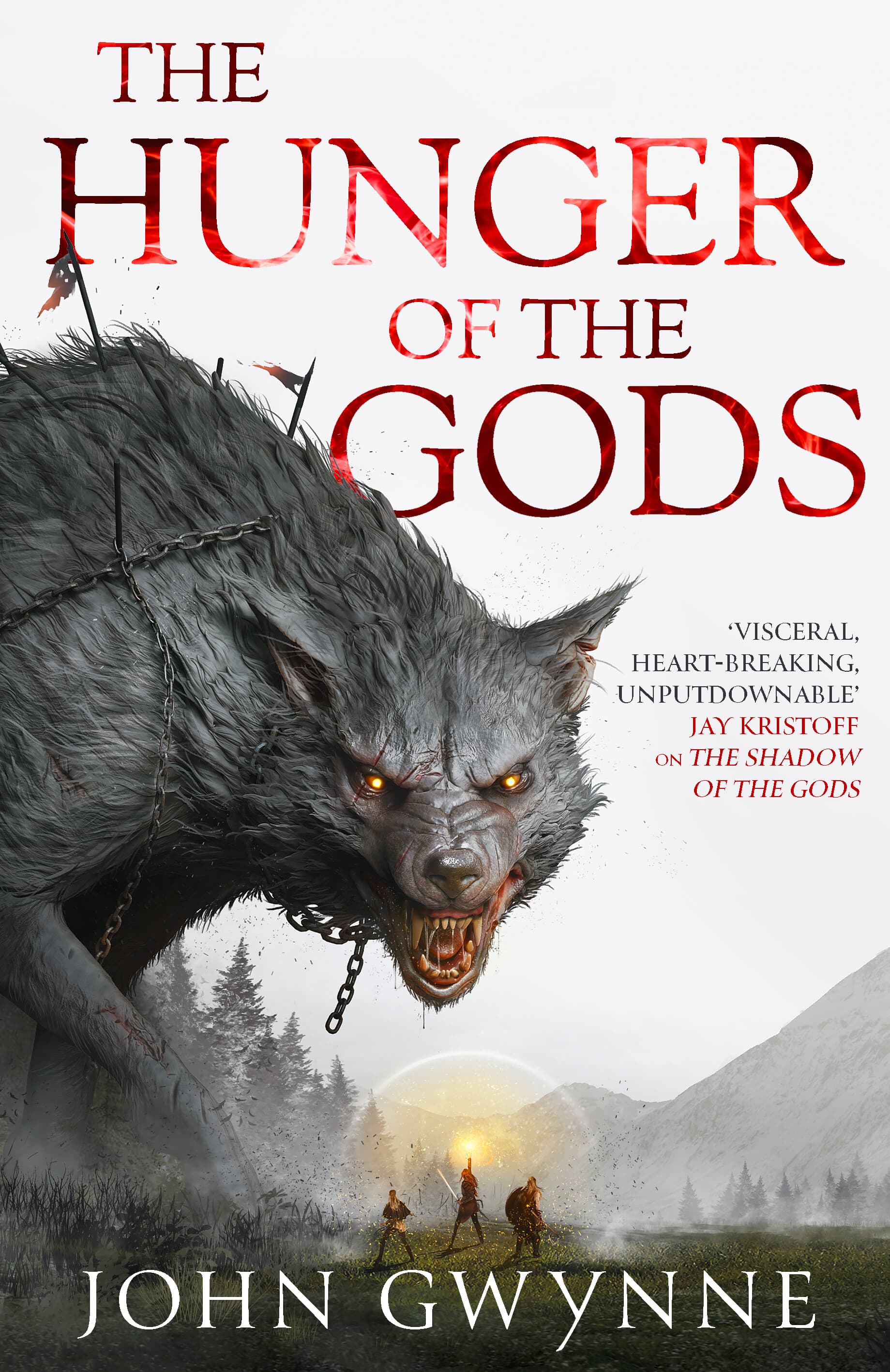 Cover of The Hunger of the Gods by John Gwynne