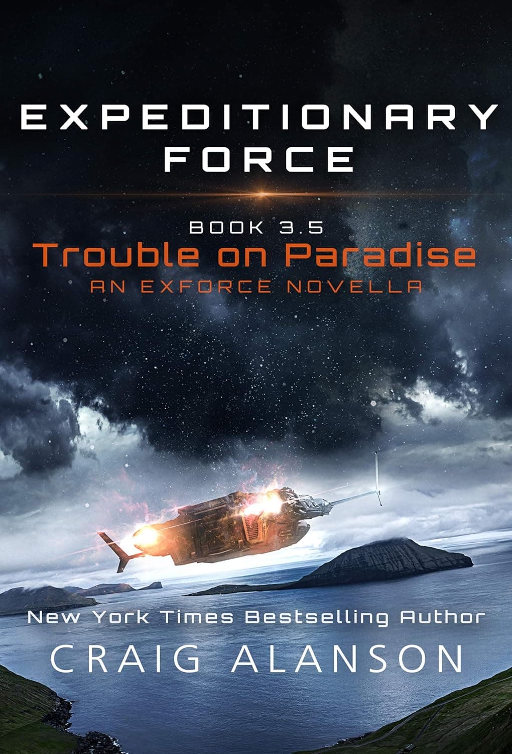 Cover of Trouble on Paradise by Craig Alanson