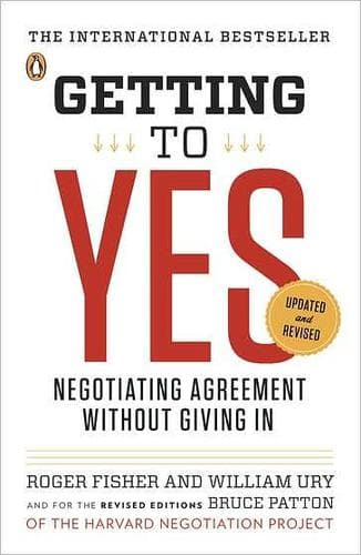 Cover of Getting to yes by Roger Drummer Fisher