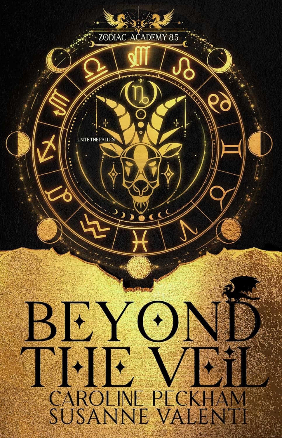 Cover of Zodiac Academy 8.5: Beyond The Veil by Caroline Peckham