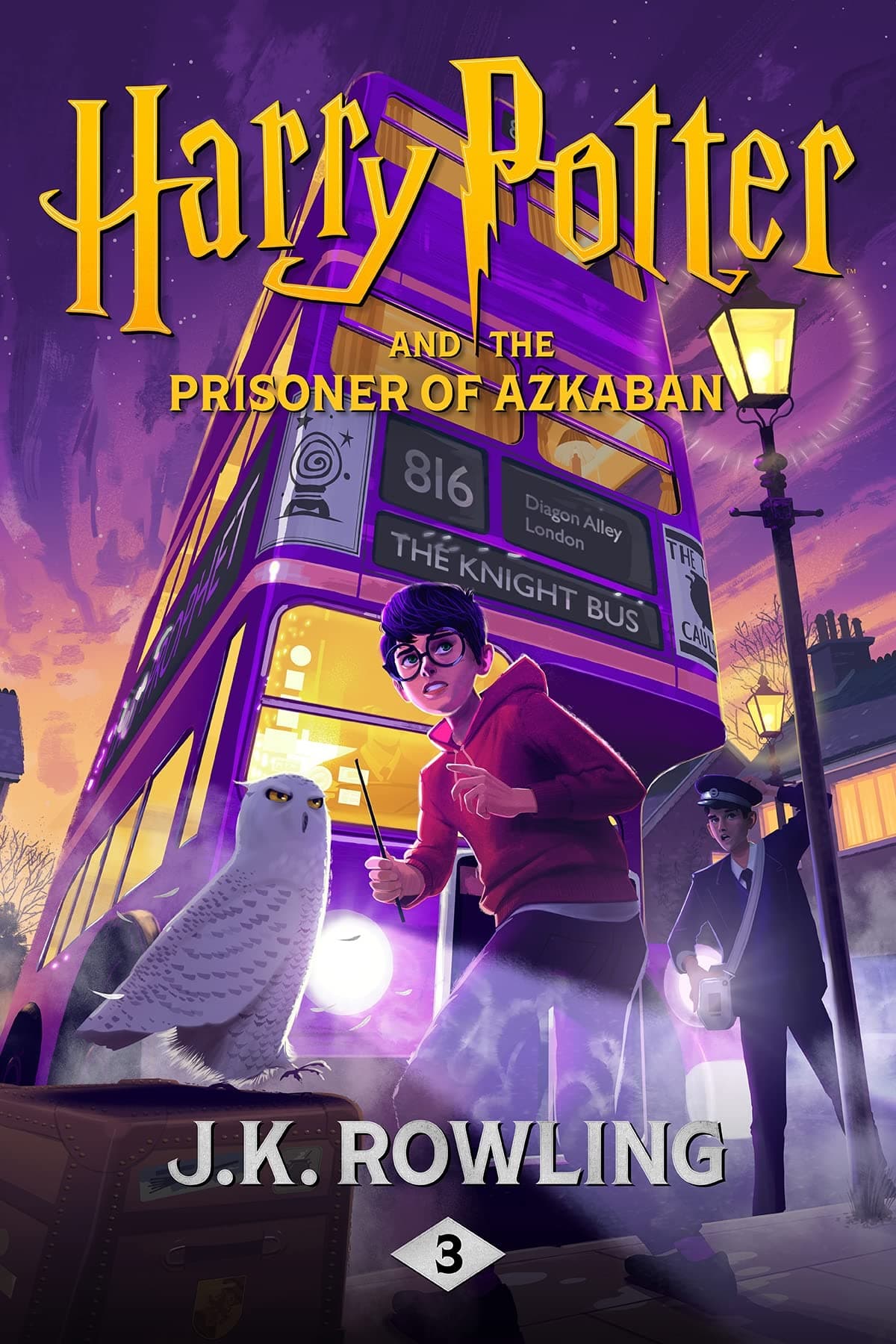 Cover of Harry Potter and the Prisoner of Azkaban by J.K. Rowling