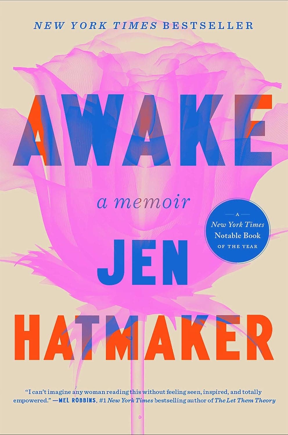 Cover of Awake: A Memoir by Jen Hatmaker