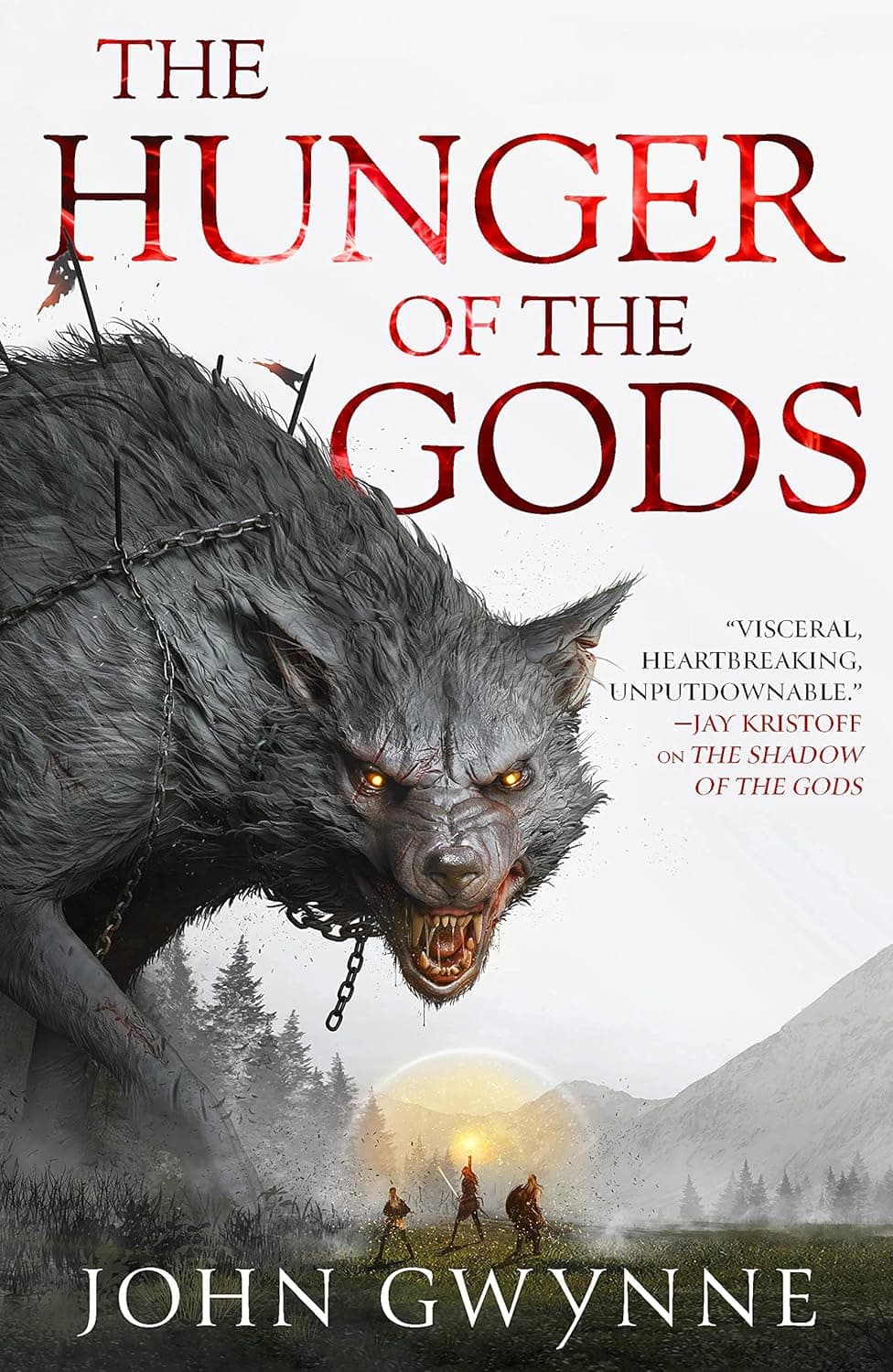 Cover of The Hunger of the Gods by John Gwynne
