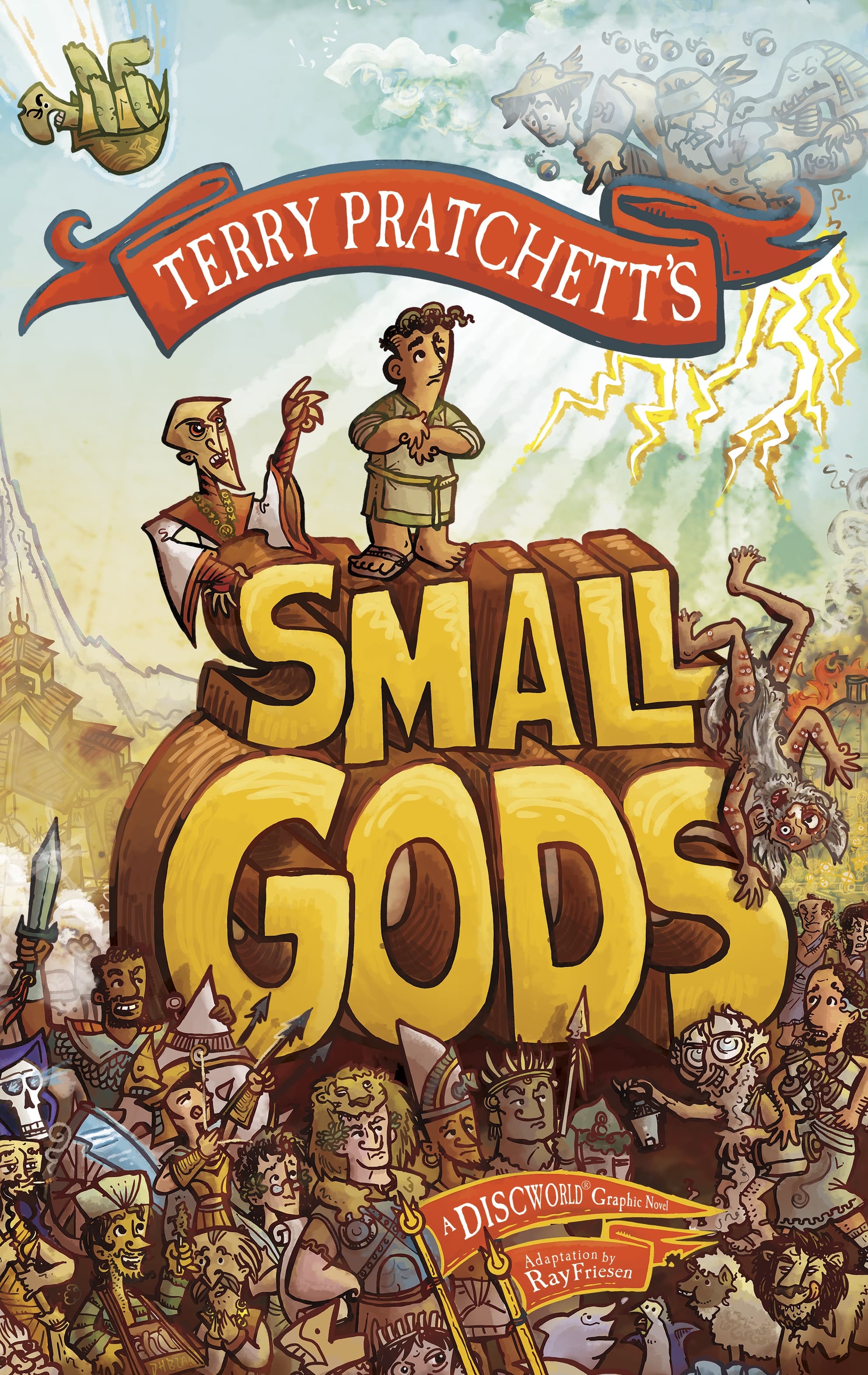 Cover of Small Gods: A Discworld Graphic Novel by Terry Pratchett