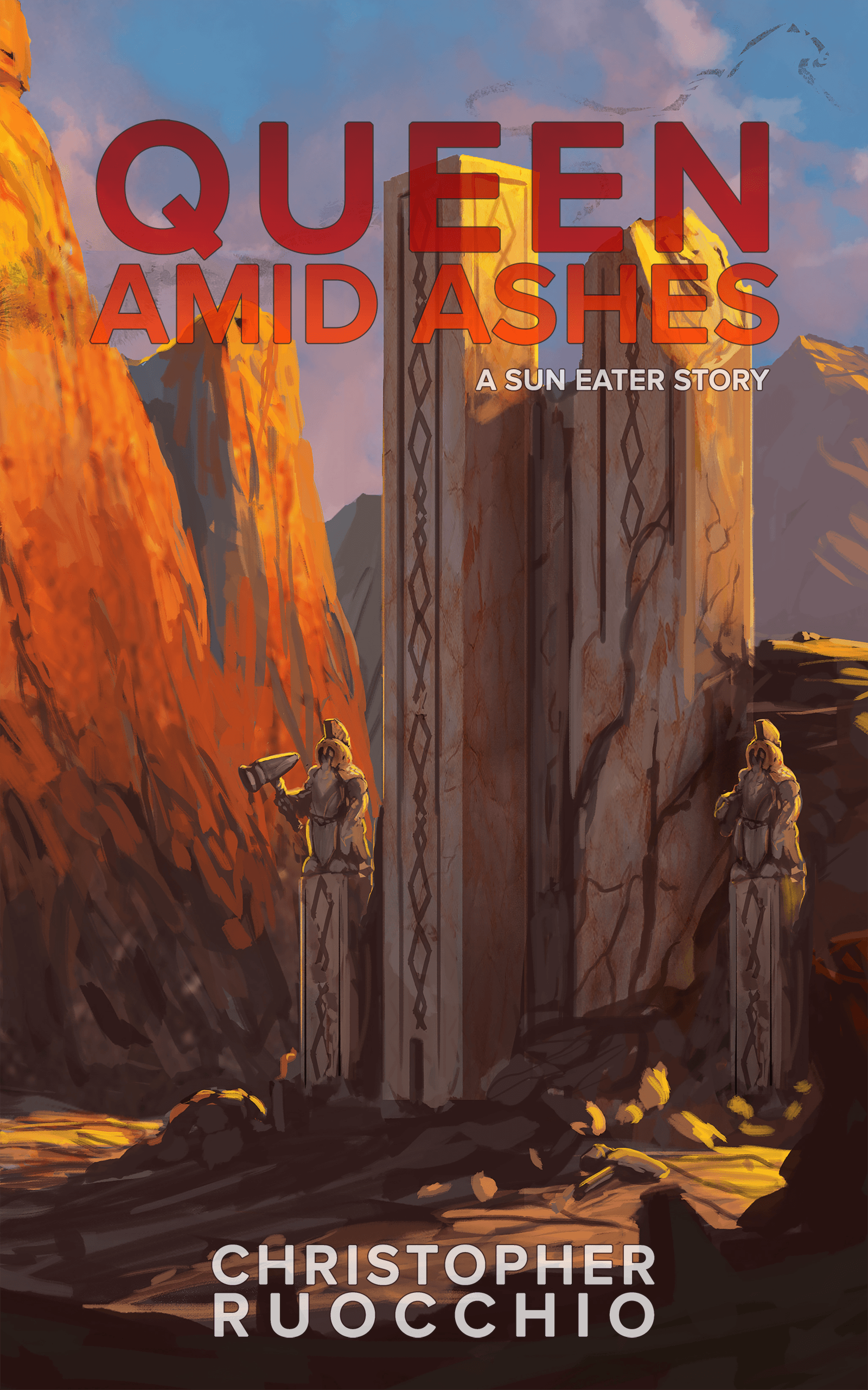 Cover of Queen Amid Ashes by Christopher Ruocchio
